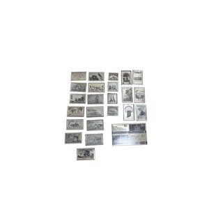 24 Metal collectable state postal stamp reproduction Lot Commemorative 92525